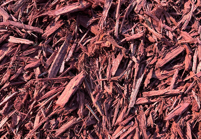 Windwood Bulk - red dyed mulch